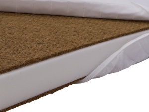 Saltea pentru patut copii, husa cu fermoar, detasabila, Mykids, Cocos, Confort II, 130 x 70 x 10 cm - Img 4