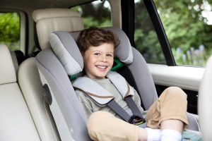 Scaun auto i-Size Joie i-Plenti Signature Oyster, 76-150 cm, certificat R129 - Img 3