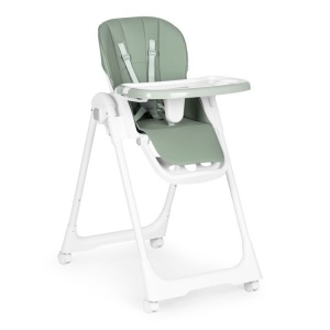 Scaun Pentru Hranire, Ecotoys, Ajustabil, 2 in 1, tava detasabila, suport pentru picioare reglabil, spatar reglabil, Verde - Img 1
