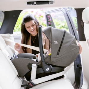 Scoica auto inclinabila Joie i-Size i-Level Pro Signature Eclipse, 40-87 cm, certificata R129 - Img 15