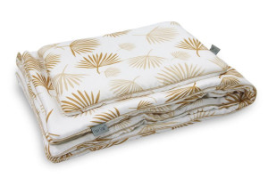 Set 2 piese Lenjerie de pat pentru copii, perna 30 x 40 cm, pilota 75 x 100 cm, Tiny Star, Boho