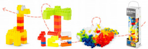 Set 300 de Cuburi de construit, Ricokids, RK-761, Create Your Dream Tower - Img 6