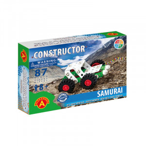 Set constructie 87 piese metalice Constructor-Samurai Off Road, +8 ani Alexander - Img 2