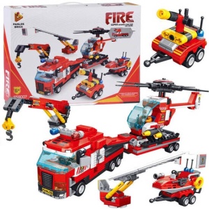 Set de construit, Pompieri, 646 de piese , ZA4621 - Img 1