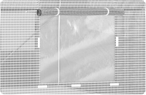 Solar de gradina, tip tunel, 7 mp, 350 cm x 200 cm x 200 cm, folie PE 140g/m² cu filtru UV4, 6 ferestre, snur 100 m, Plonos, Alb - Img 5