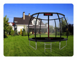 Trambulina pentru copii, Neo-Sport, 252 cm / 8 ft, cu plasa interioara, greutate maxima 100 kg - Img 4