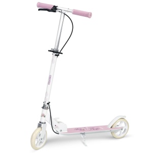 Trotineta pentru copii, cu 2 roti, tip urban, frana de mana, Ricokids, Kodi, Greutate maxima utilizator 50 Kg, Ballerina - Img 5