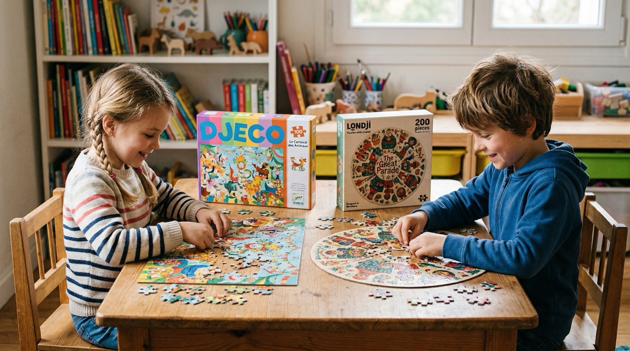 Djeco vs. Londji: ce alegi când vrei un puzzle artistic pentru copilul tău?