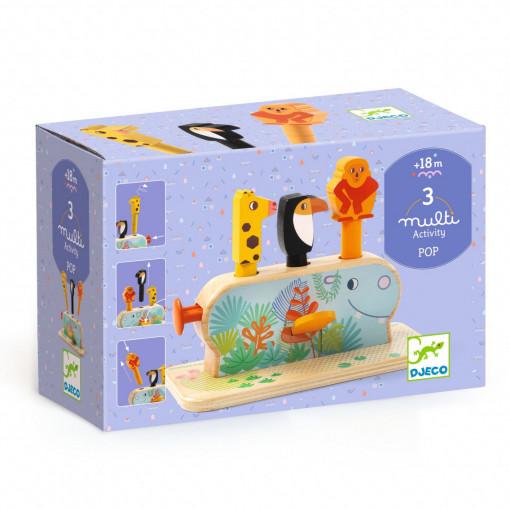 Jucarie pop-up multi activity, Djeco