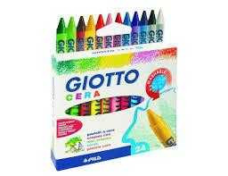 Creioane cerate Giotto Cera Maxi 12