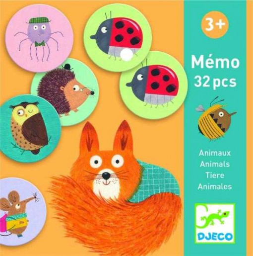 Memo Djeco, Animale
