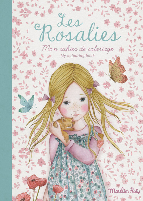 Carte de colorat Moulin Roty, Rosalie