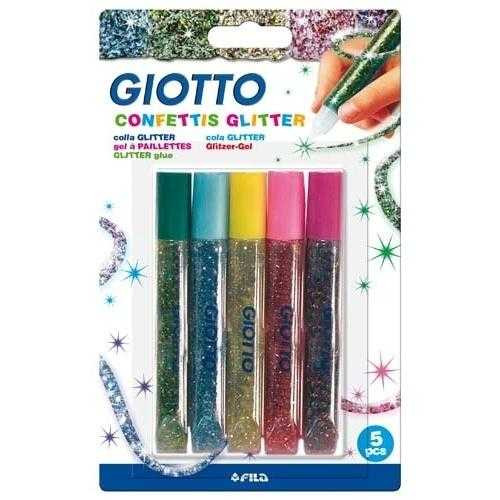 Lipici lichid cu sclipici Giotto Confettis Glitter