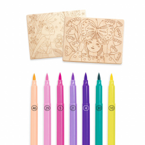 DJ08738 Kit de pictura pe lemn Djeco