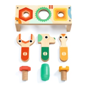 DJ06418-Jucarie Montessori Banc de lucru Bricolou, Djeco