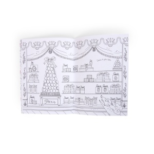 642575 Carte de colorat colectia Les Parisiennes Moulin Roty