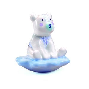 DJ06063 - Figurină magnetică urs polar cutie muzicală, Djeco