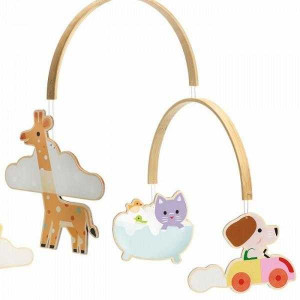 DD04388-Detaliu decoratie mobila din lemn pentru camera copilului  Djeco