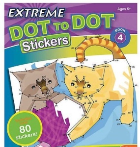 Extreme Dot to Dot Stickers: Book 4
