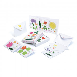 DD03604- 10 Felicitari / Invitatii cu plic Emma, Djeco