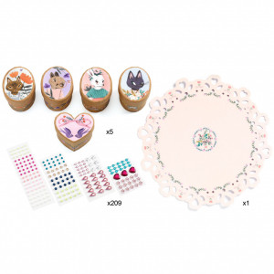 DJ07918-Kit creativ DIY Cutii si cutiute, Djeco