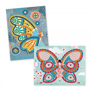 DJ08898- Planșă ilustrată din setul Joc creativ mozaic Fluturi, Djeco