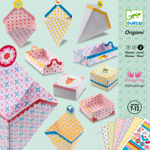 DJ08774-Joc Creativ Origami cutii frumoase, Djeco