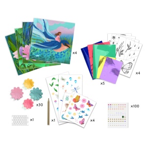 activități artistice cu folie decorativă și modele unice