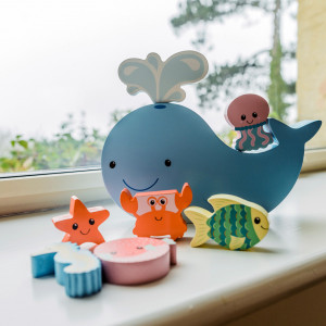 OTT12051_Joc de echilibru din lemn cu vietatiile marii, Orange Tree Toys 