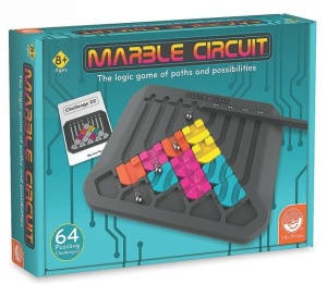 Joc de logica si strategie Labirint cu bile, Marble Circuit