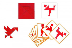 DJ08470-Joc de gandire Tangram, Djeco