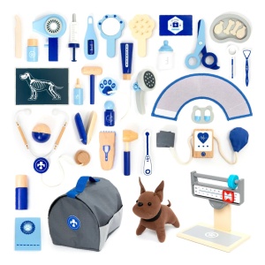 UM_1313 Set de joaca Veterinar albastru Umu Toys