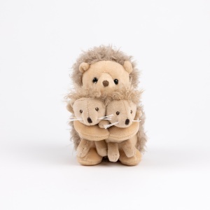 Jucarie de plus Mama arici cu doi pui, Egmont Toys