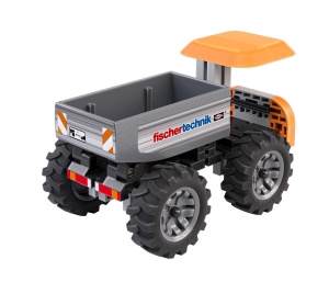 576105 Kit STEM Camion de santier de asamblat si manevrat, Fischertechnik