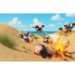 Set complet fischertechnik Junior Pro cu vehicule construite
