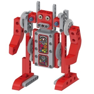 Piese mari din plastic pentru construcție ușoară – Gigo Robot Factory
