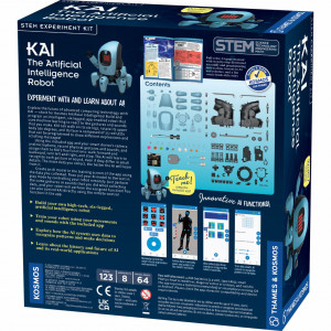 620392_Kit STEM KAI Robotul cu inteligenta artificiala, Thames & Kosmos