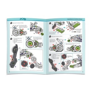 Manual color Gigo Ultra Bionic Blaster – pași de asamblare și informații STEM