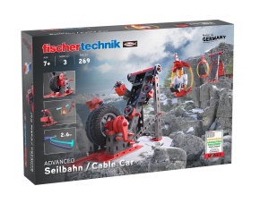 Kit STEM Transport pe cablu, Fischertechnik