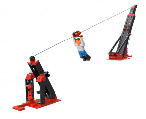 564068 Kit STEM de construit transport prin cablu Fischertechnik
