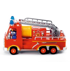 DJ05469 - Masina de intervenție Captain Fire Colectia Crazy Motors, Djeco