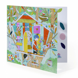 DJ09683 Planse de colorat cu efect 3D Djeco