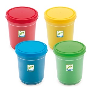 DJ09756 - Set plastilină pentru copii 4 culori clasice, Djeco