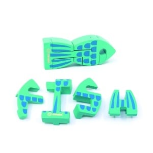 Joc 3D din lemn care îmbină creativitatea cu designul.