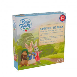 OTT26470 Puzzle lemn ceas Peter Rabbit, Orange Tree Toys