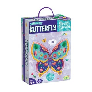 Puzzle de podea în forma de fluture – Butterfly Floor Puzzle