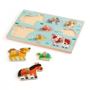 Puzzle pentru bebeluși 12 luni plus cu piese ușor de prins