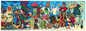DJ07626-Puzzle galerie Orchestra fantastica, Djeco