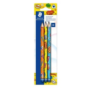 Set 3 creioane grafit jumbo, Staedtler