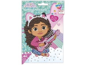 Set creativ Felicitare diamond paint, Gabby's Dollhouse